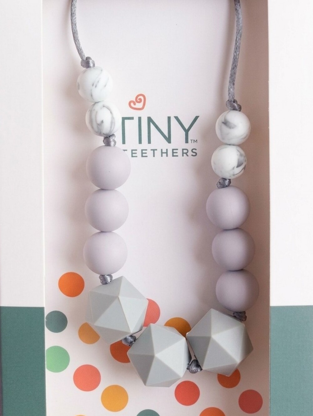 Baby Teething Necklace Silicone BPA FREE NWT